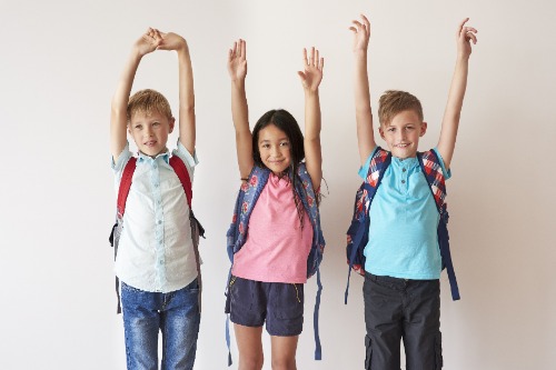 Bewegende kinderen Bron: freekpik