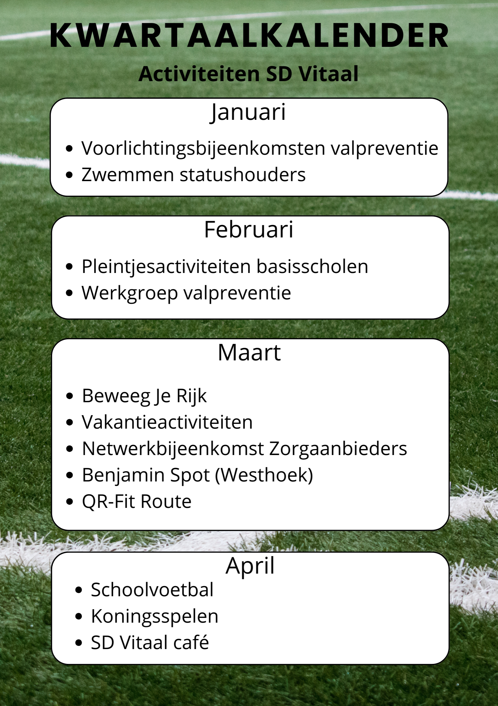 kalender kwartaal 1